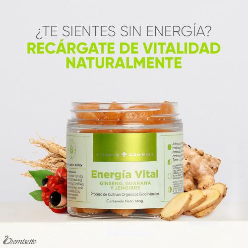 ENERGIA VITAL GINSENG, GUARANÁ Y JENGIBRE